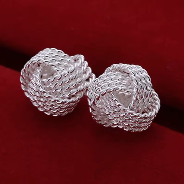 Ohrringe & -stecker: Kleine Ohrstecker versilbert mit 925er Silber – Neu (gemäss Beschreibung) aus Grenchen von maretop 3