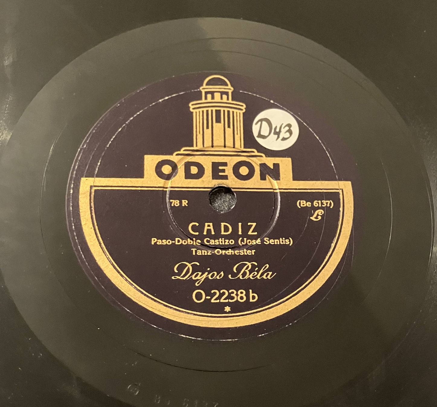 Dischi in vinile: Dajos Bela - Schellack - 10“ - 78RPM – Usato da Stans venduto da canberra04 1