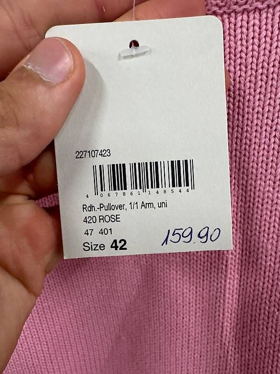 Maglioni & Felpe: Clarina Damen Pullover Rosa  Gr. 40 / 42 / 46 – Nuovo e nell'imballaggio originale da Sursee venduto da pilatus.sport 2