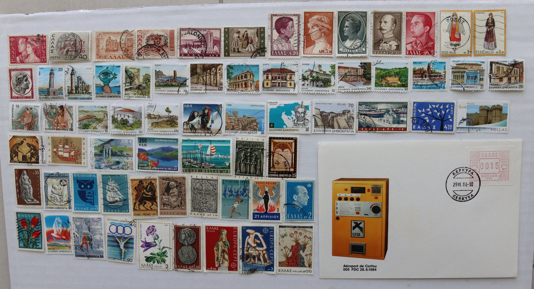 Tutti i francobolli: Briefmarken Griechenland – Usato da Oberentfelden venduto da lakipul