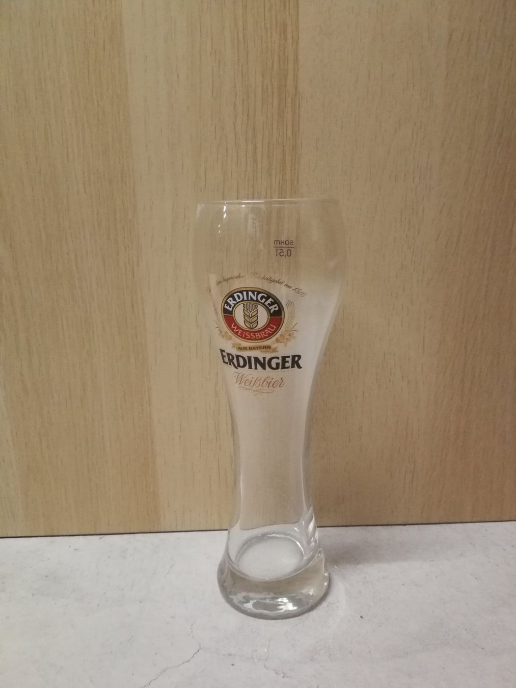Gläser: Original Erdinger Weissbier Glas (0.5L) – Neu (gemäss Beschreibung) aus Zürich von Dual-Input