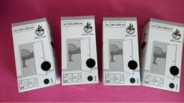 Insektenschutz schwarz 4 Stk a 2x 65x220cm NEU