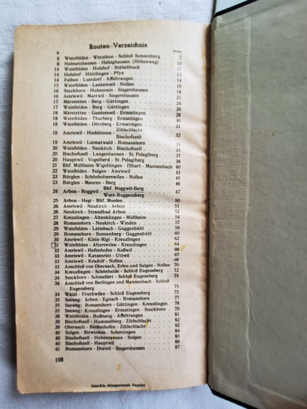 Libri: Thurgauer Wanderbuch I + II – Usato da Schaffhausen venduto da Hottschili 4