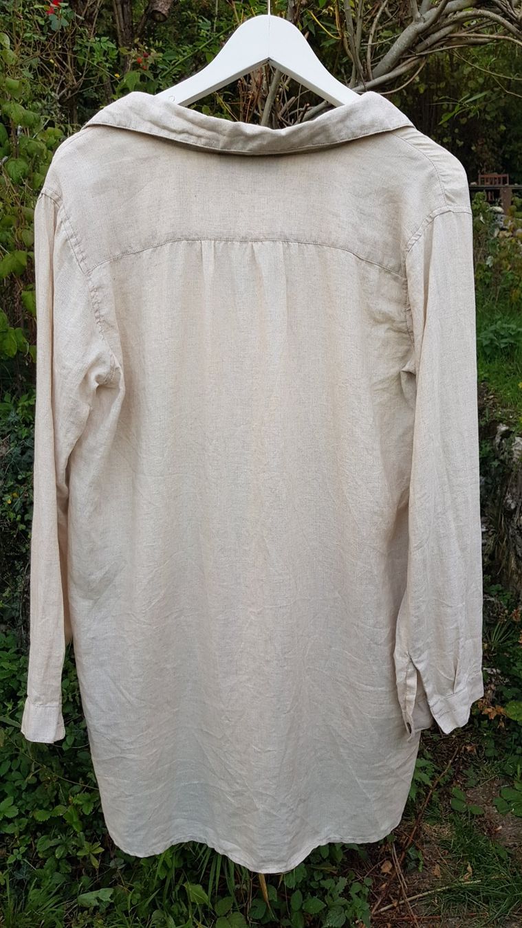 Cachet Camicette: Cachet Leinenbluse beige Grösse M neu – Nuovo e nell'imballaggio originale da Biel/Bienne venduto da vincza2012 1
