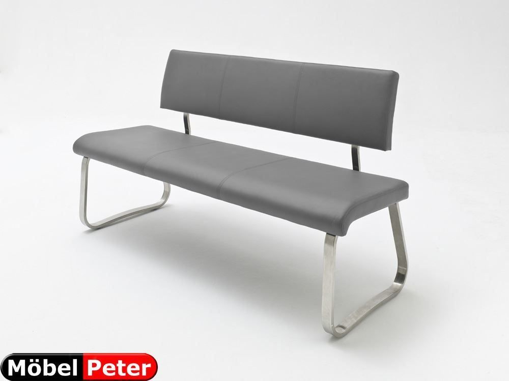 Panchine: Sitzbank Polster PU cappuccino – Nuovo e nell'imballaggio originale da Kölliken venduto da moebel-peter 2