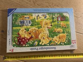 Ravensburger Puzzle mit Hundemotiv, 15 Teile, ab 3 Jahren