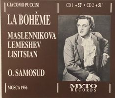 Puccini - La Bohème (1956, Samosud)