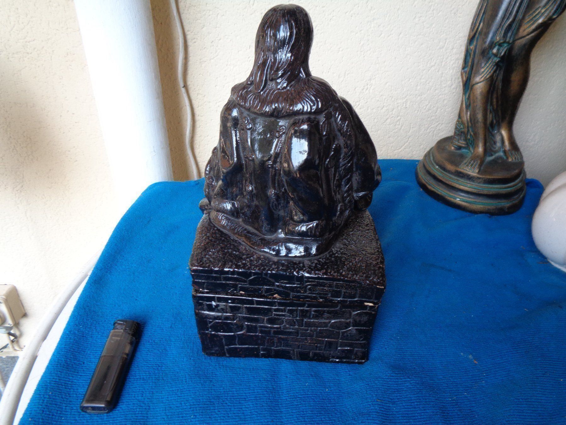Statuette: Grosse Keramikfigur -Behälter – Usato da Camorino venduto da Hunpete 5