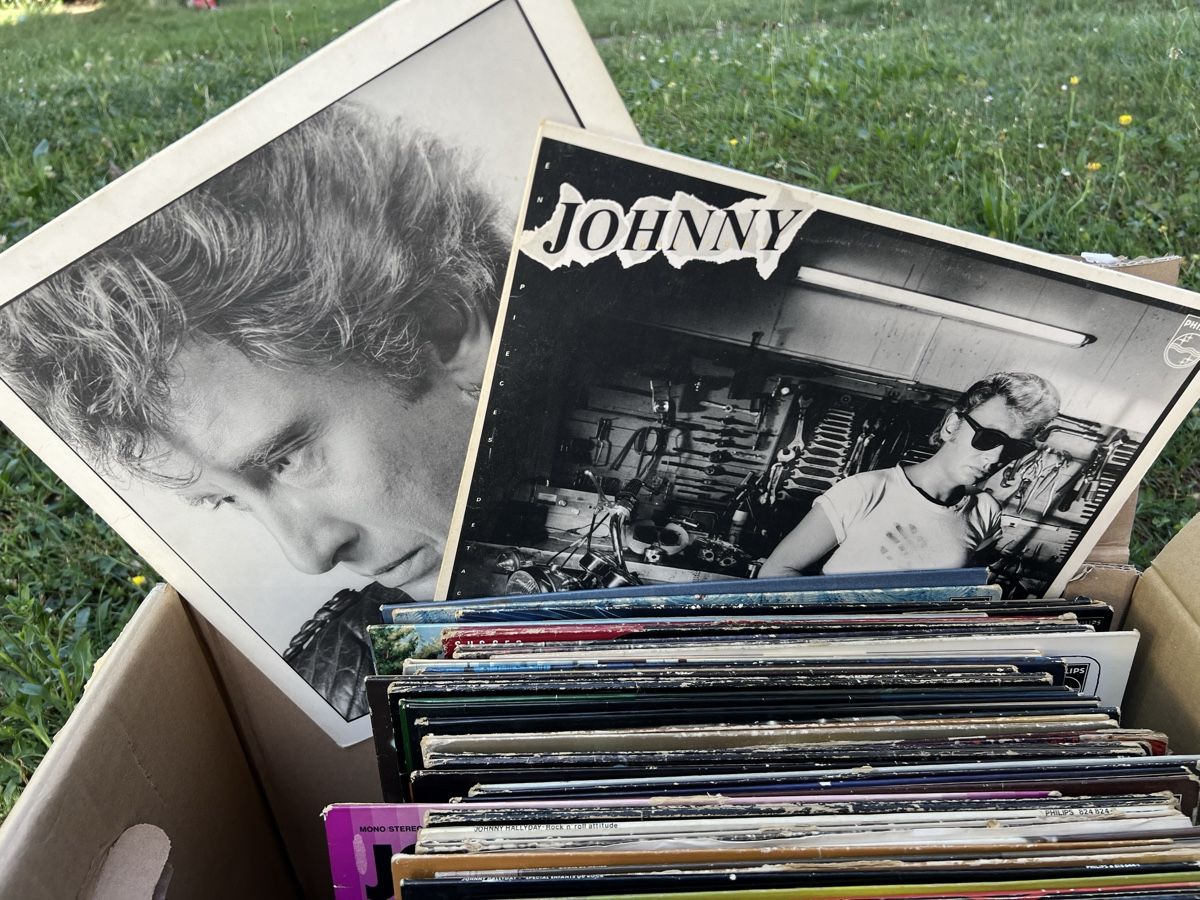 Dischi in vinile: Vinyl collection johnny Hallyday  – Usato da Biel/Bienne venduto da val_m5my 3