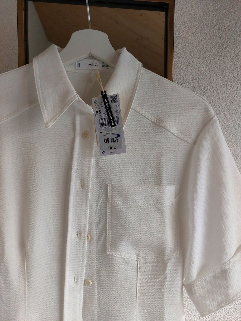 Mango Vestiti: Hemdkleid – Nuovo e nell'imballaggio originale da Titterten venduto da fra_v27g 1