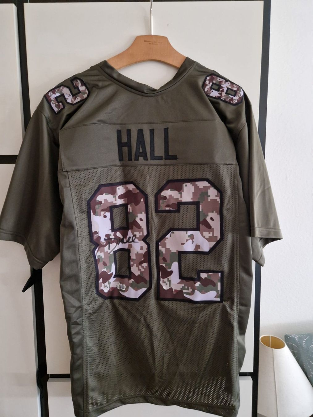 Autogramme: Dédicace NFL de Dante HALL sur maillot custom – Neu und originalverpackt aus Lutry von SwissBBCards 1