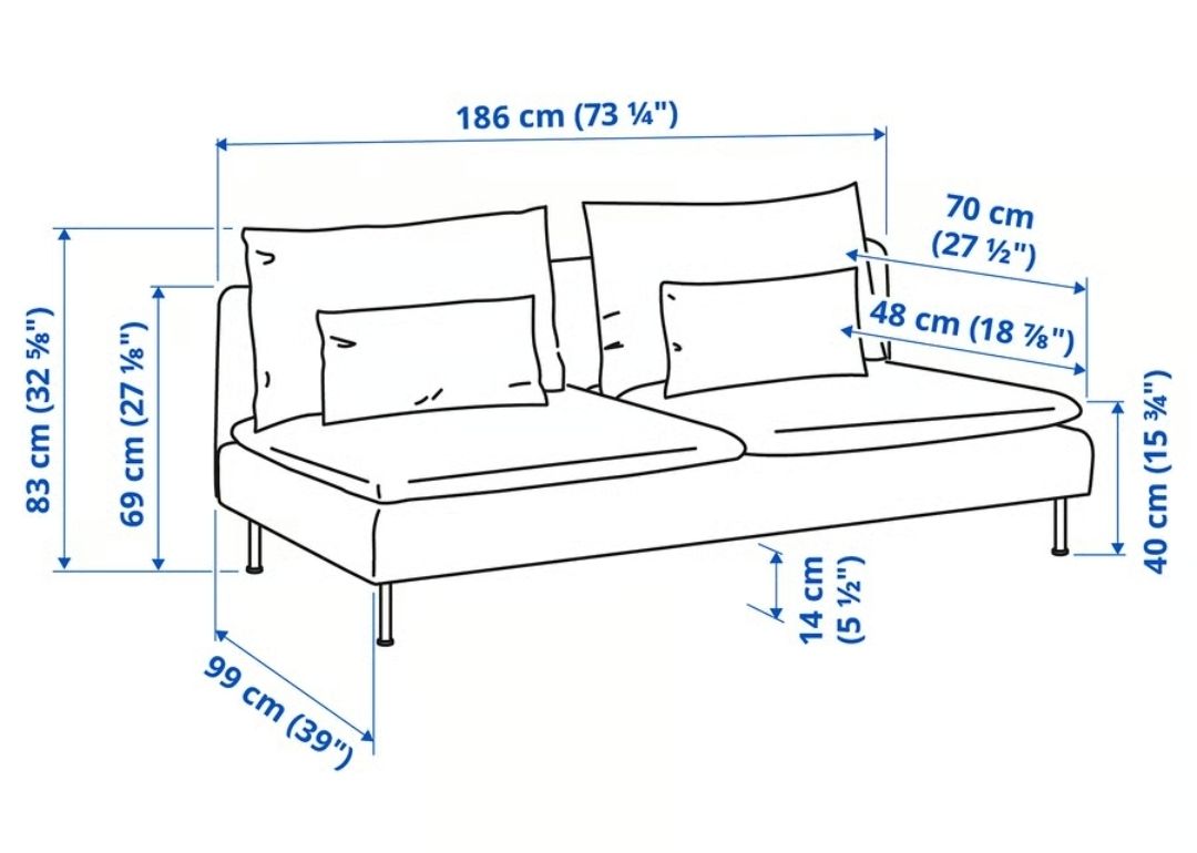 Ikea Divani: IKEA Söderhamn Sofa - Gemütlich – Usato da Hinterkappelen venduto da Ozi_88 1