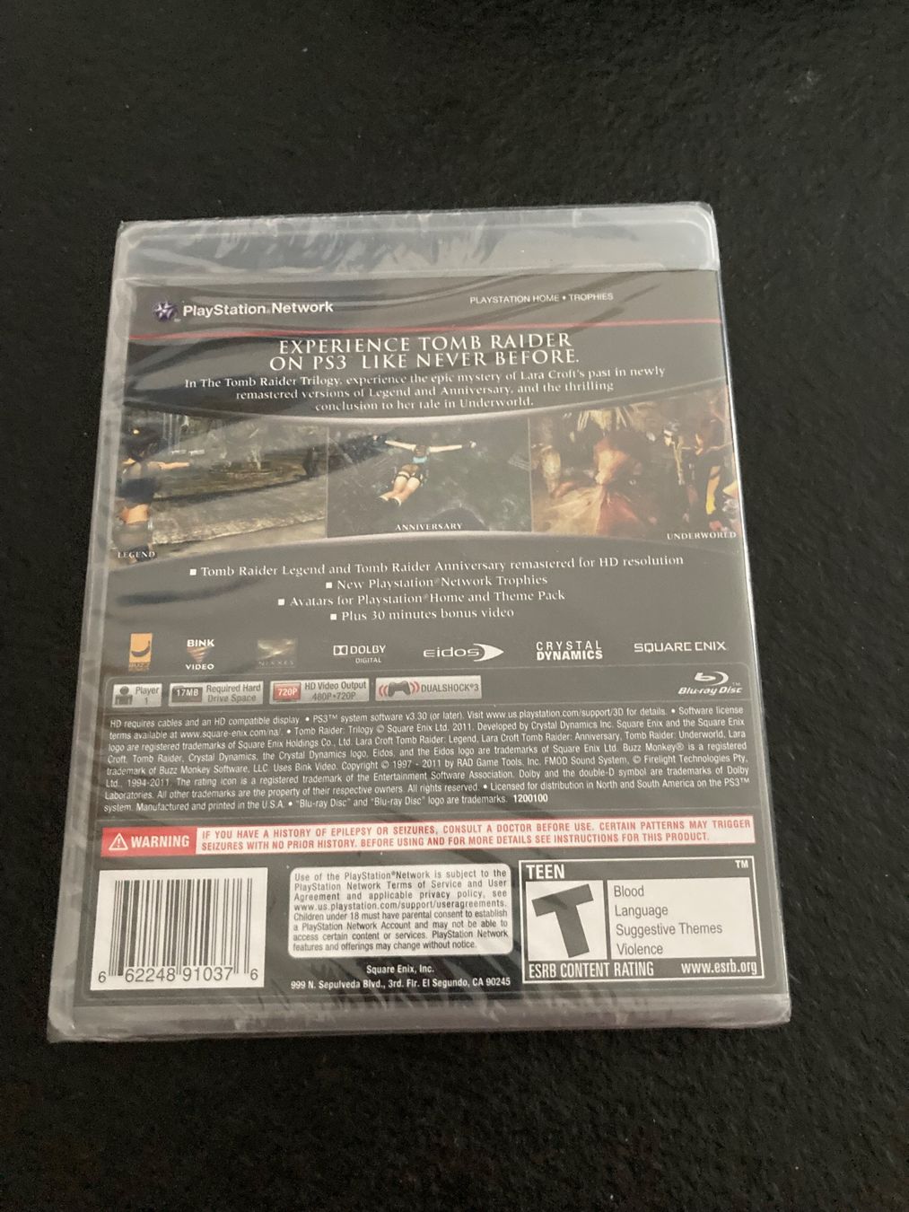 Sony Giochi: PS3 - Square Enix Tomb Raider Trilogy NEU – Nuovo e nell'imballaggio originale da Ziefen venduto da Dancer99 1