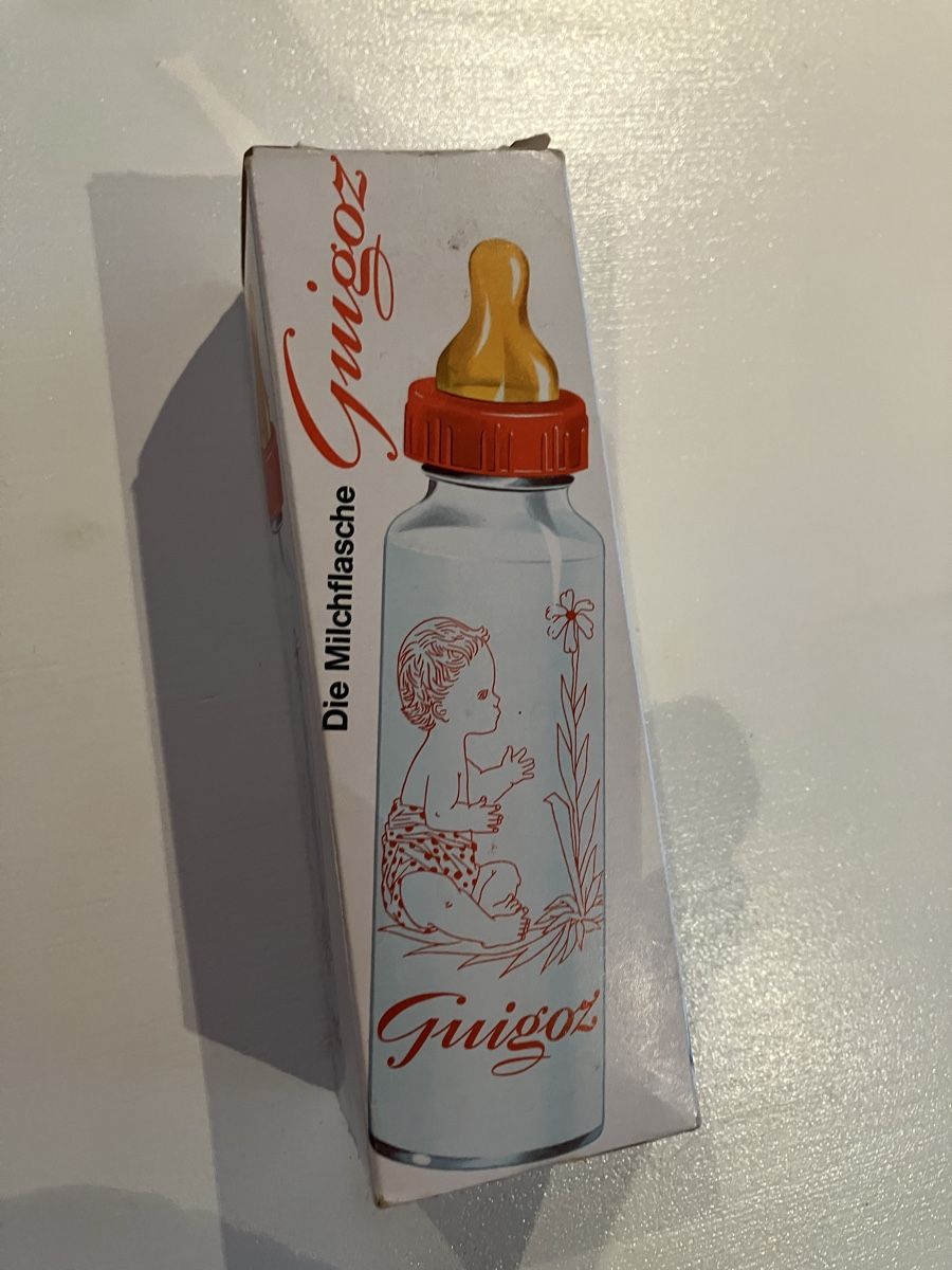 Pasti del neonato: Vintage biberon Guigoz – Nuovo e nell'imballaggio originale da Arconciel venduto da chance22