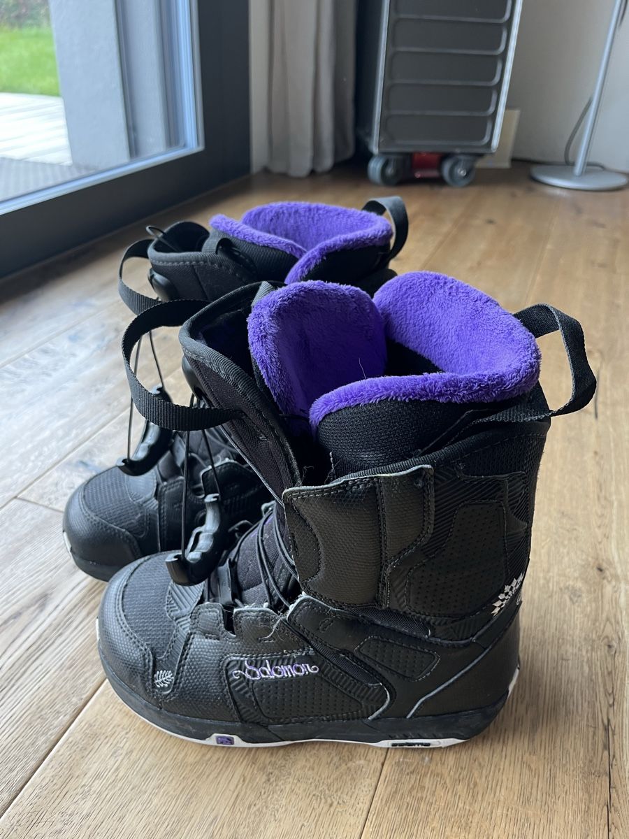Salomon Scarpe per ragazze: Snowboardschuhe, Salomon, 36 2/3 – Usato da Kollbrunn venduto da Bruehlmann111