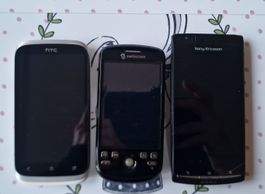 3 Retro-Handys: HTC, Swisscom, Sony Ericsson - Raritäten