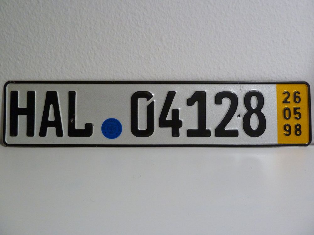 Hal Kfz Kennzeichen