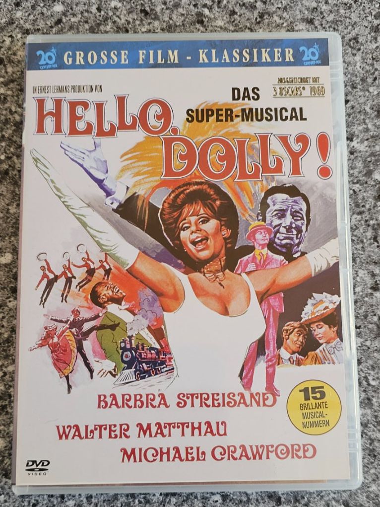 Tutti i DVDs: HELLO DOLLY- DAS SUPER- MUSICAL/ DVD – Usato da Geuensee venduto da jes_9xyk