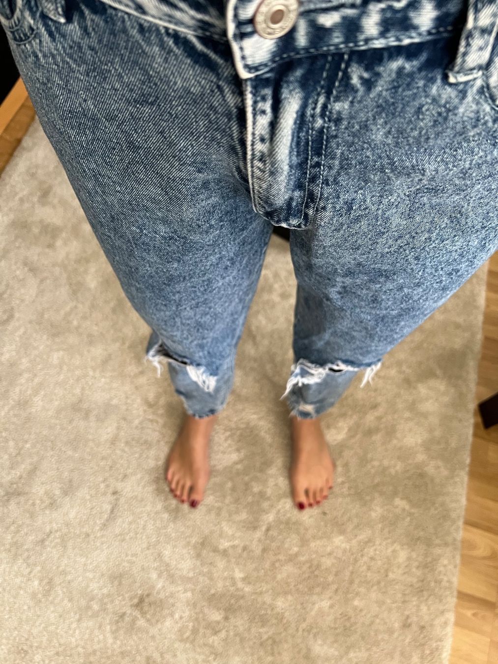 Jeans: Jeans à trou | Taille 38 – Gebraucht aus Charmey (Gruyère) von ya_12 3