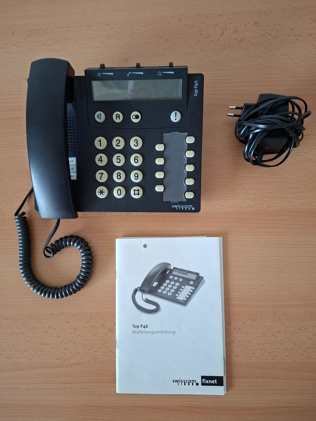 Swisscom Telefoni: Swisscom fixnet Top P46 Festnetz Telefon – Usato da Zürich venduto da Volvolette