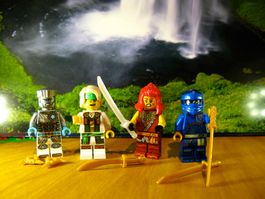 Lego Ninjago Minifiguren Zane Lloyd Wildfire Jay  Neu