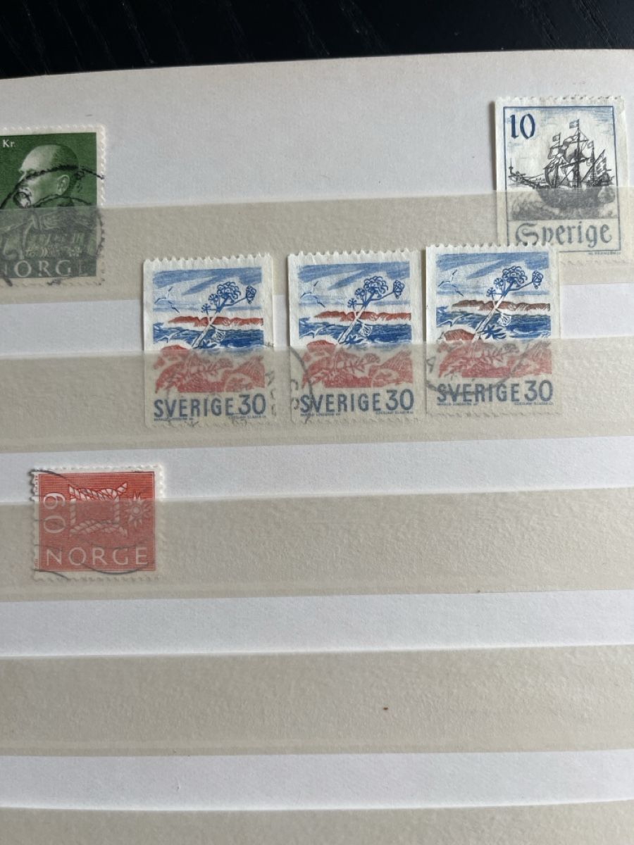 Alle Briefmarken: Seltene Briefmarken-Sammlung Skandinavien – Gebraucht aus Zürich von pantelicarsenije 2