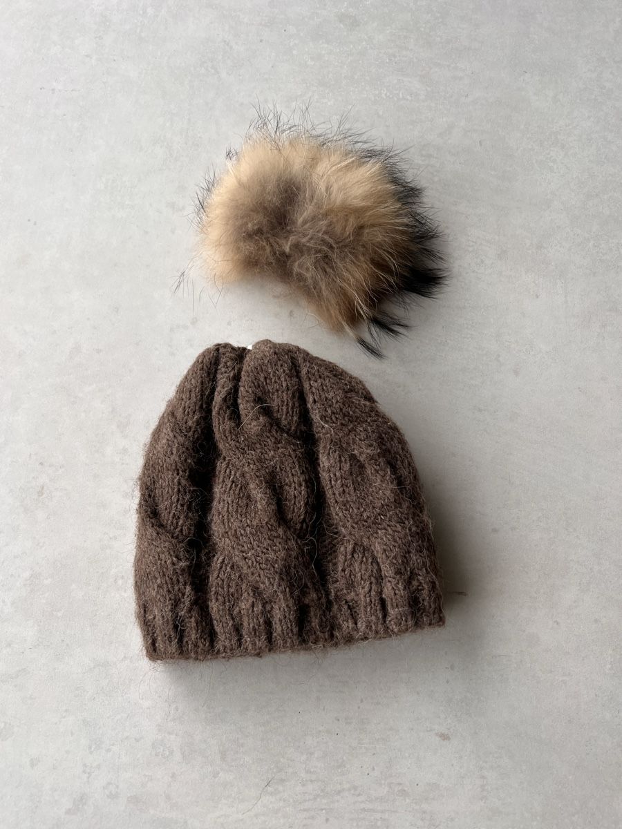 Chapeaux, bonnets & casquettes: Wintermütze Braun – Neuf (Voir description) à Erlenbach ZH par Sinichi 2