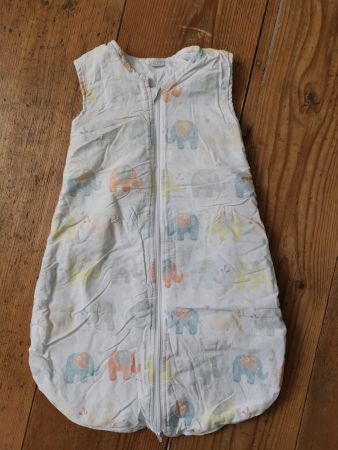Schlafsack LITTLE 70cm Elefanten Motiv