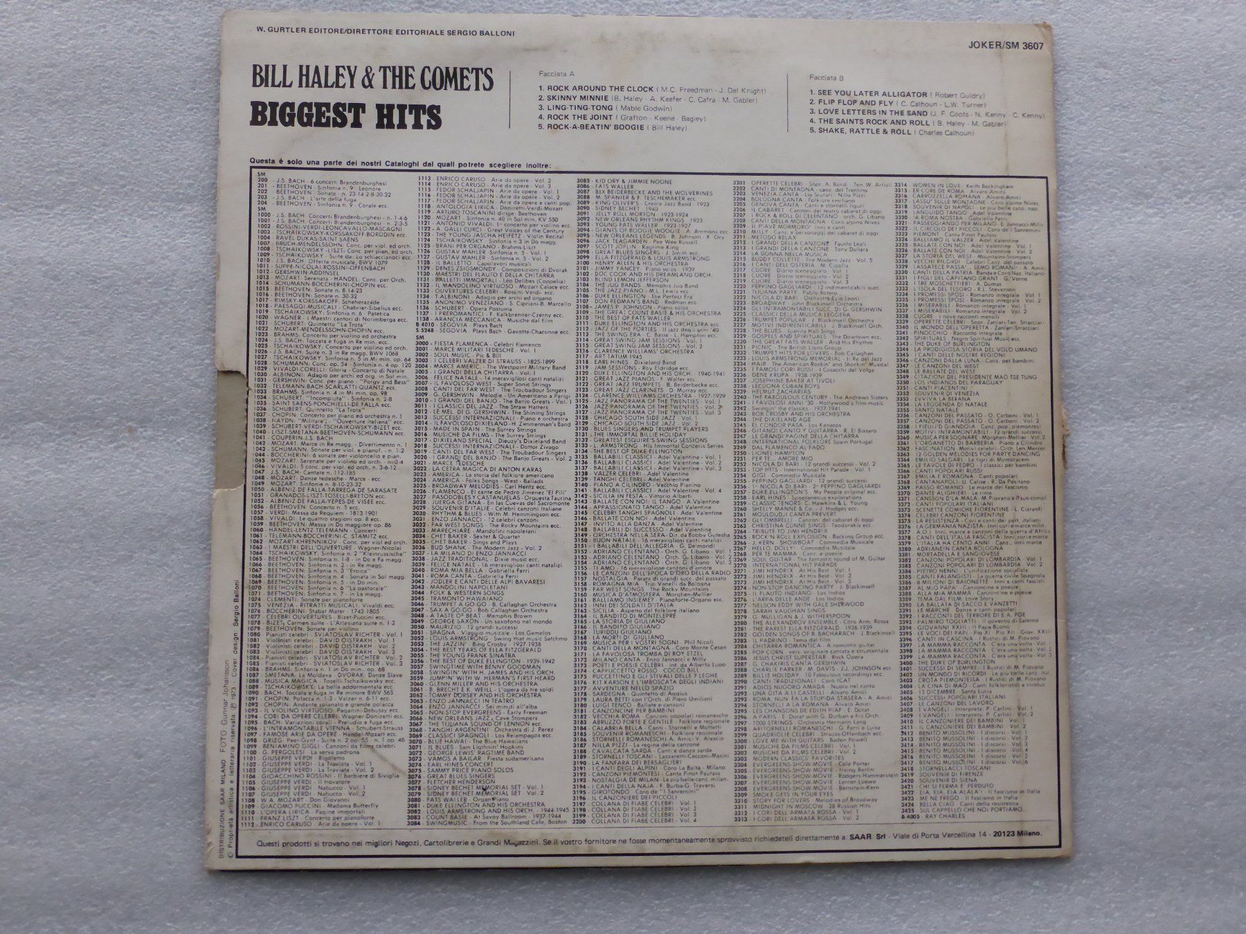 Schallplatten: VINYL  LP  BILL HALEY & THE COMETS – Gebraucht aus Küssnacht am Rigi von Sunnestrahl 3