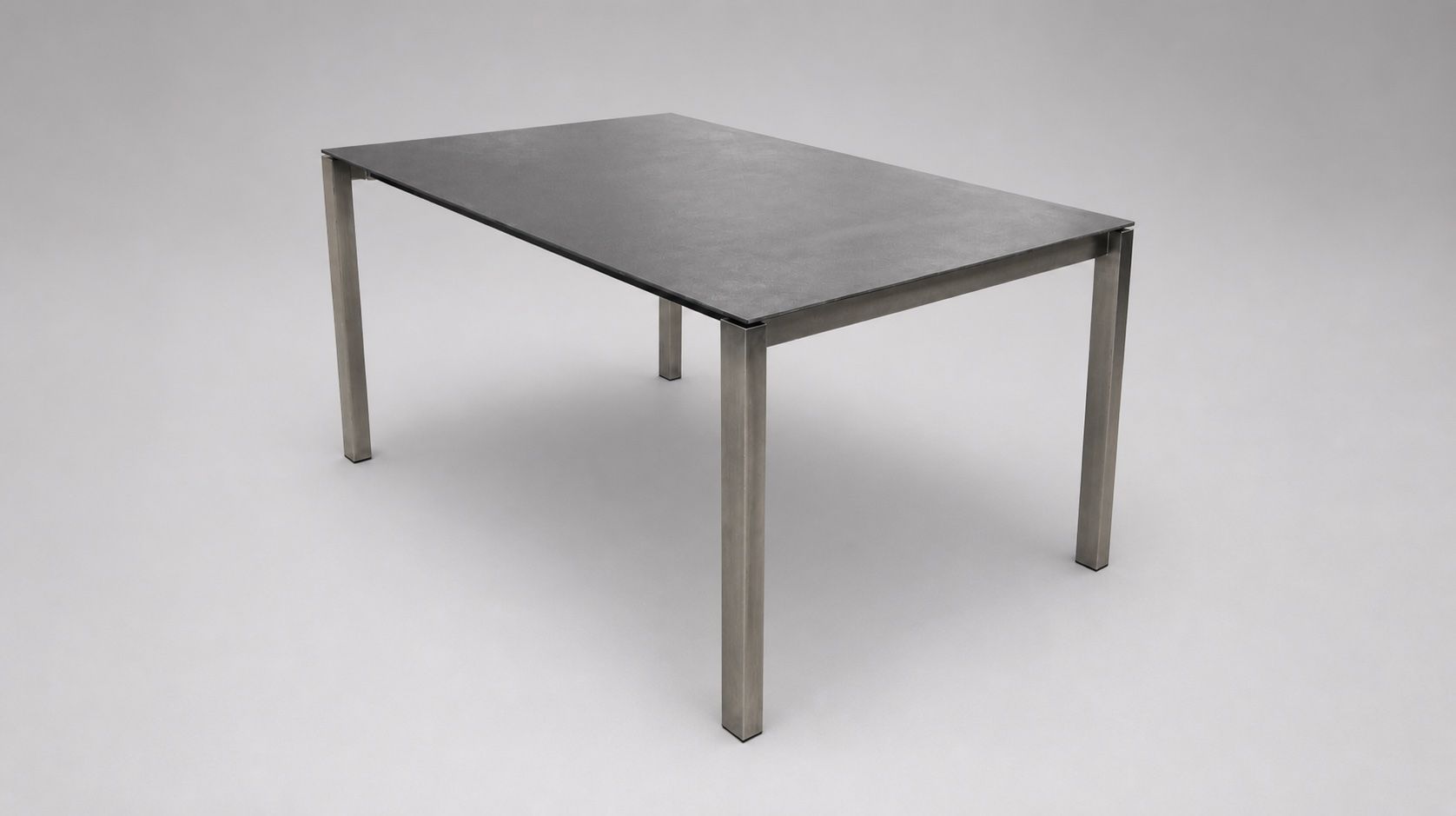 Tavoli: Table céramique extensible 150-210 Swiss Made inox – Nuovo e nell'imballaggio originale da Suhr venduto da InterioX 1