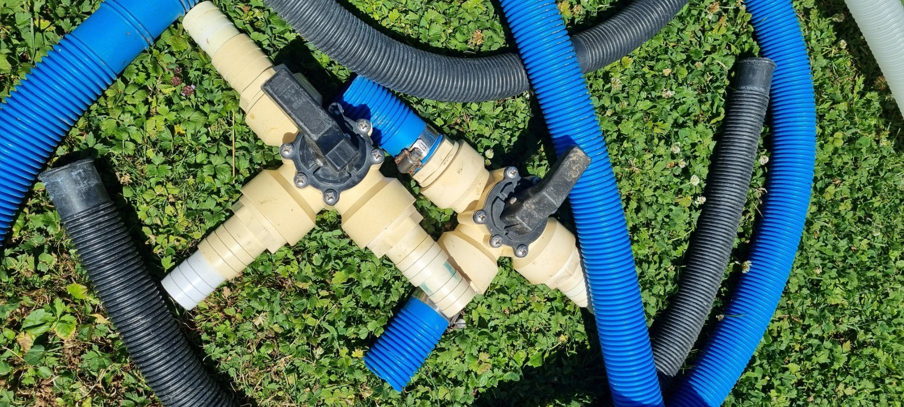 Piscines: Poolschläuche, Ventile und Zubehör – D'occasion à Abtwil AG par Mueggi4 2