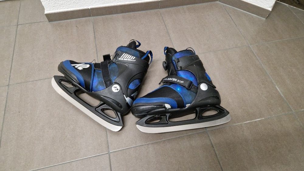 K2 Pattini da ghiaccio: K2 Kinderschlittschuhe mit Boa System, Gr. 35 - 40 – Usato da Wiesendangen venduto da kauftipp