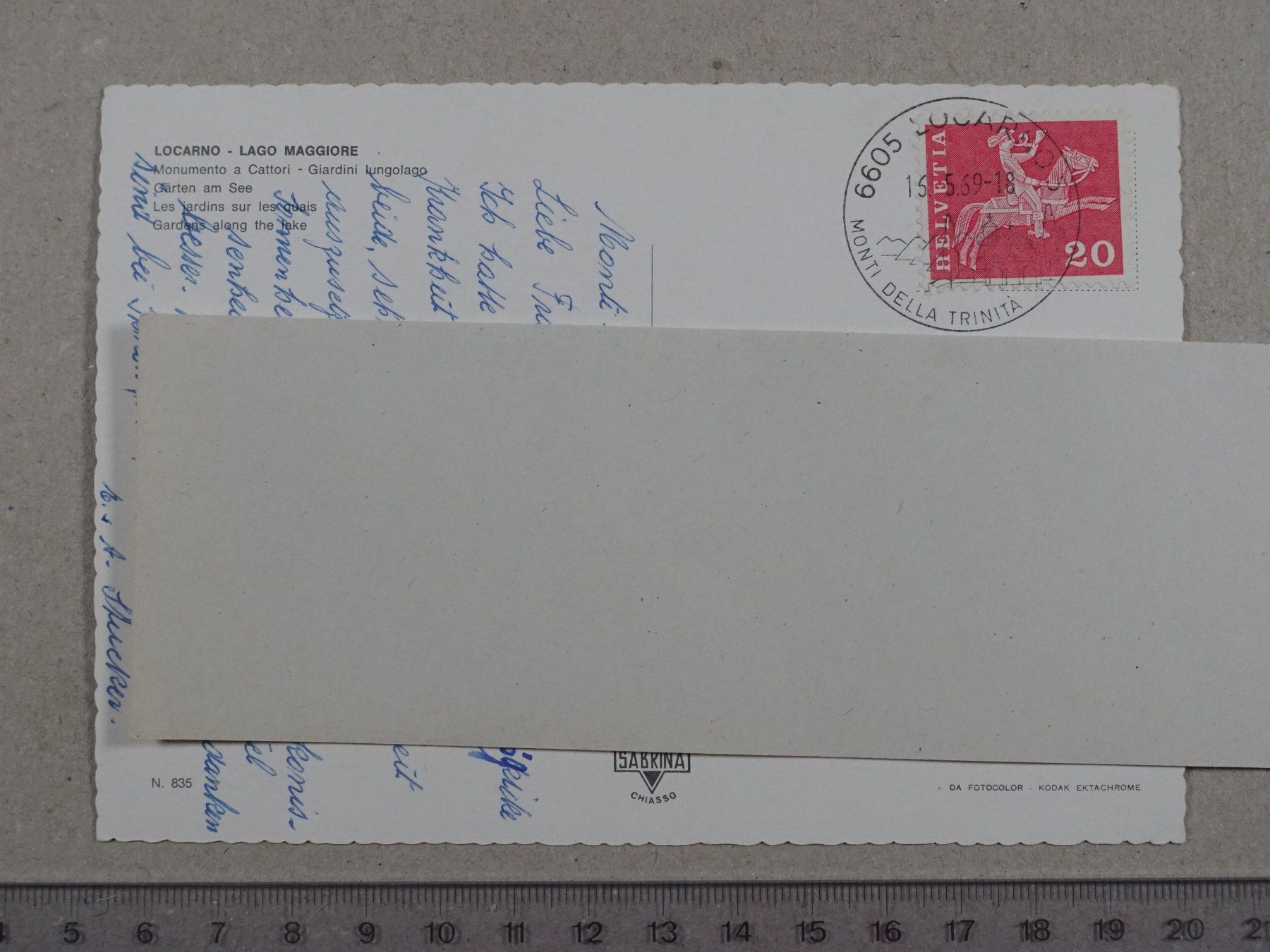 Cartes postales: Locarno, 1969 – D'occasion à Lenzburg par fh1 1