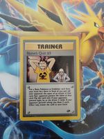 Blaine's Quiz #3 - Vintage Pokémon TCG Karte