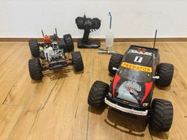 2x Reely Predator Nitro Monster Truck 1:10 | Sehr gepflegt