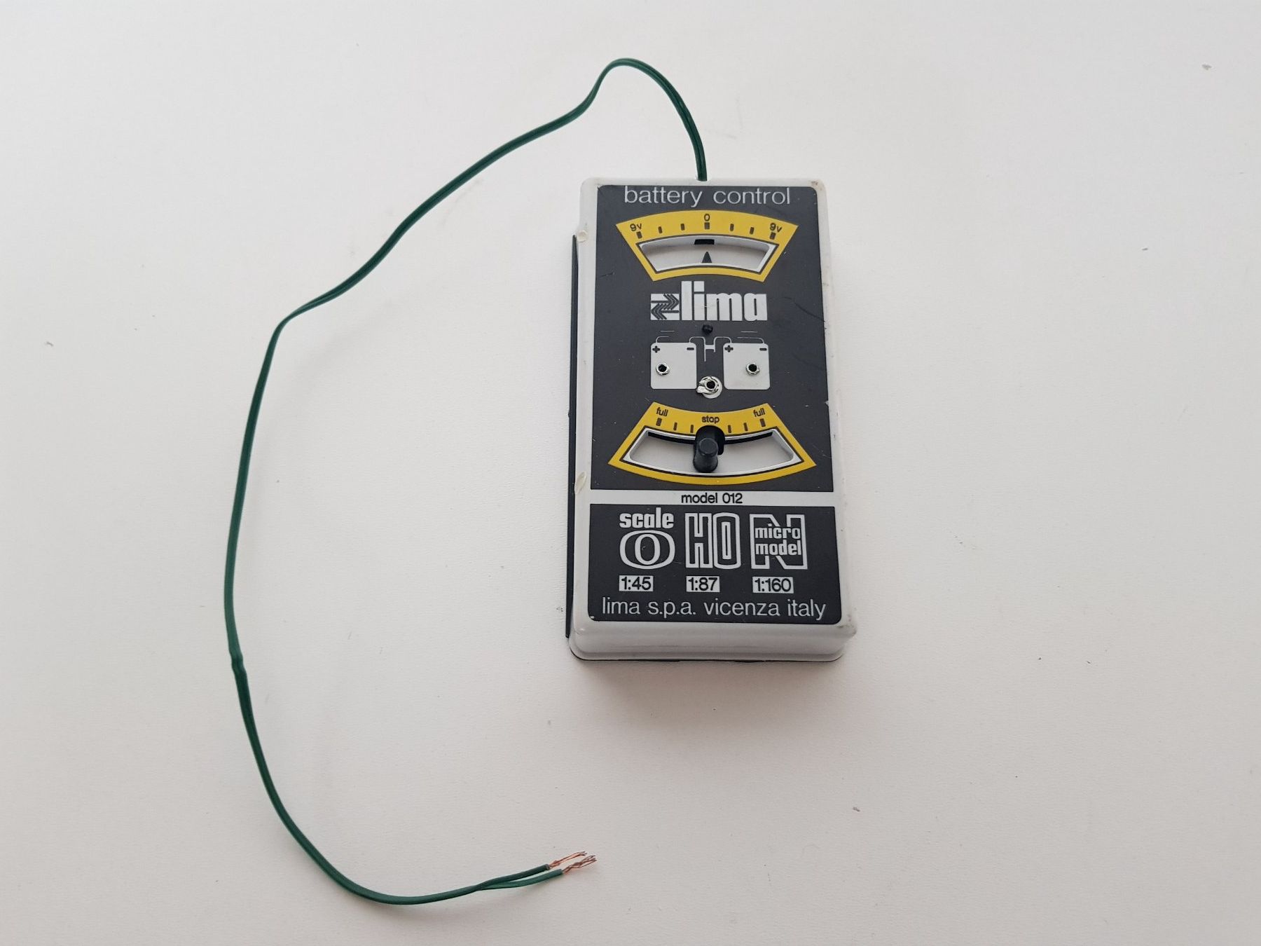 Lima Modellini di ferrovie: Lima Batterie Control Model 012 O/HO/N Modul – Usato da Bassersdorf venduto da retrolab