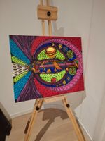 Handgemaltes Bild,einmaliges Kunstwerk,Original! 40 cm x 50