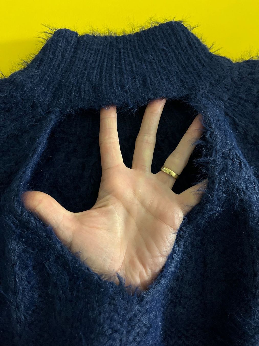 Maglioni & Felpe: Damen Strickpullover, IRLCollection, Grösse S, Dunkelblau – Nuovo e nell'imballaggio originale da Rudolfstetten venduto da gst_g7xl 3