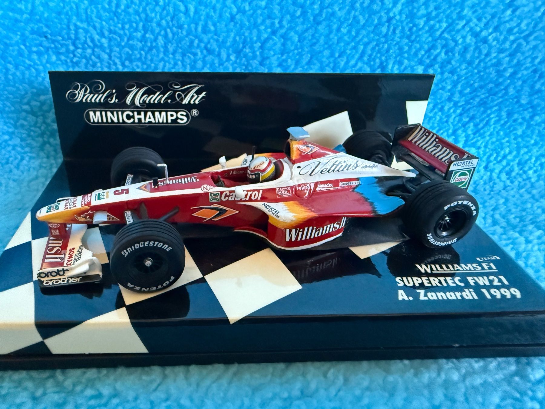 Minichamps Modellautos: F1 Williams Supertec FW21 1999 A.Zanardi – Neu (gemäss Beschreibung) aus St-Imier von frederique6