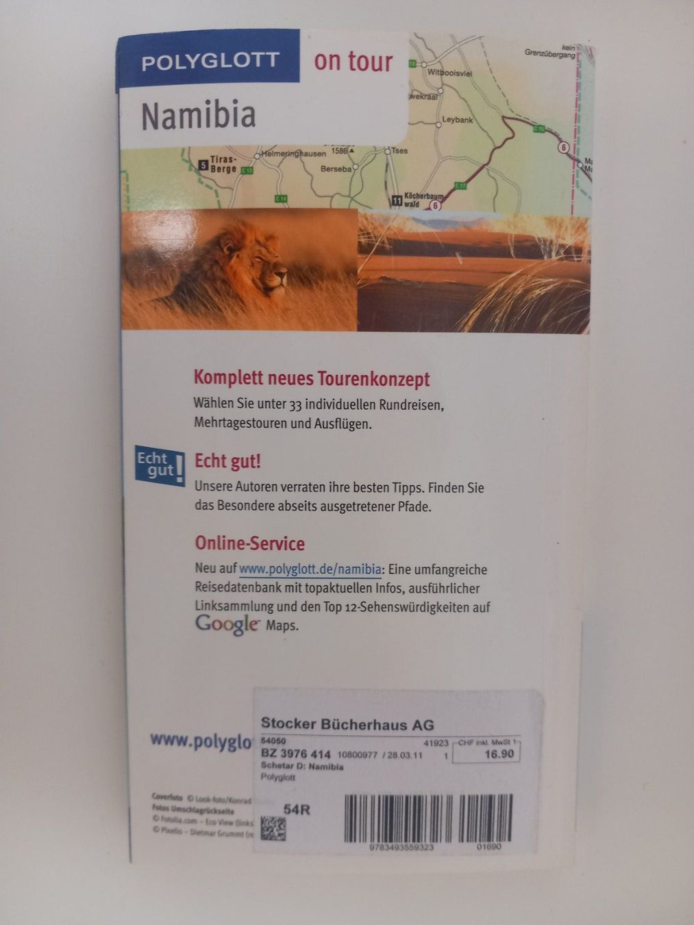 Livres: POLYGLOTT Namibia Reiseführer mit flipmap – D'occasion à Oensingen par WeApSo45 1