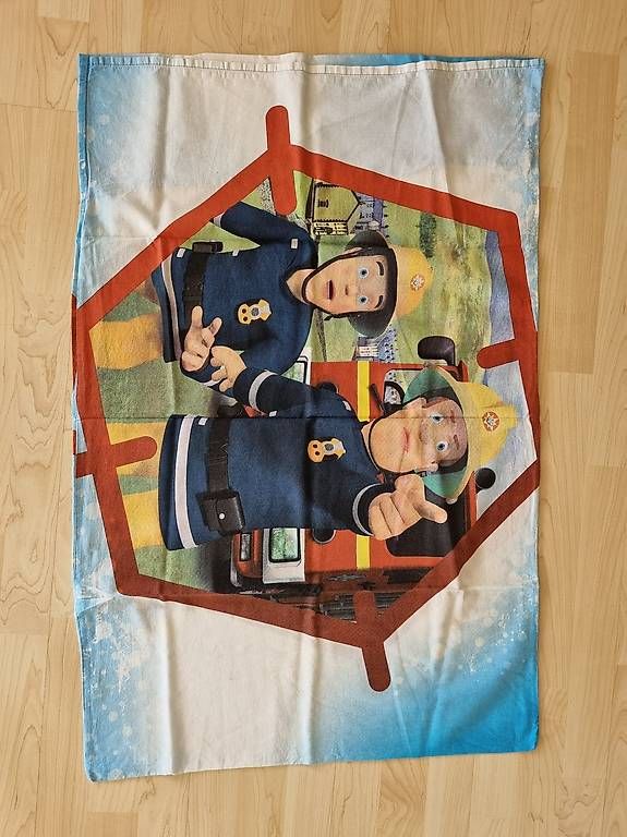 Bettwäsche: Bettanzug Feuerwehrmann Sam 160 x 200 – Gebraucht aus Goldach von ladybird75 1