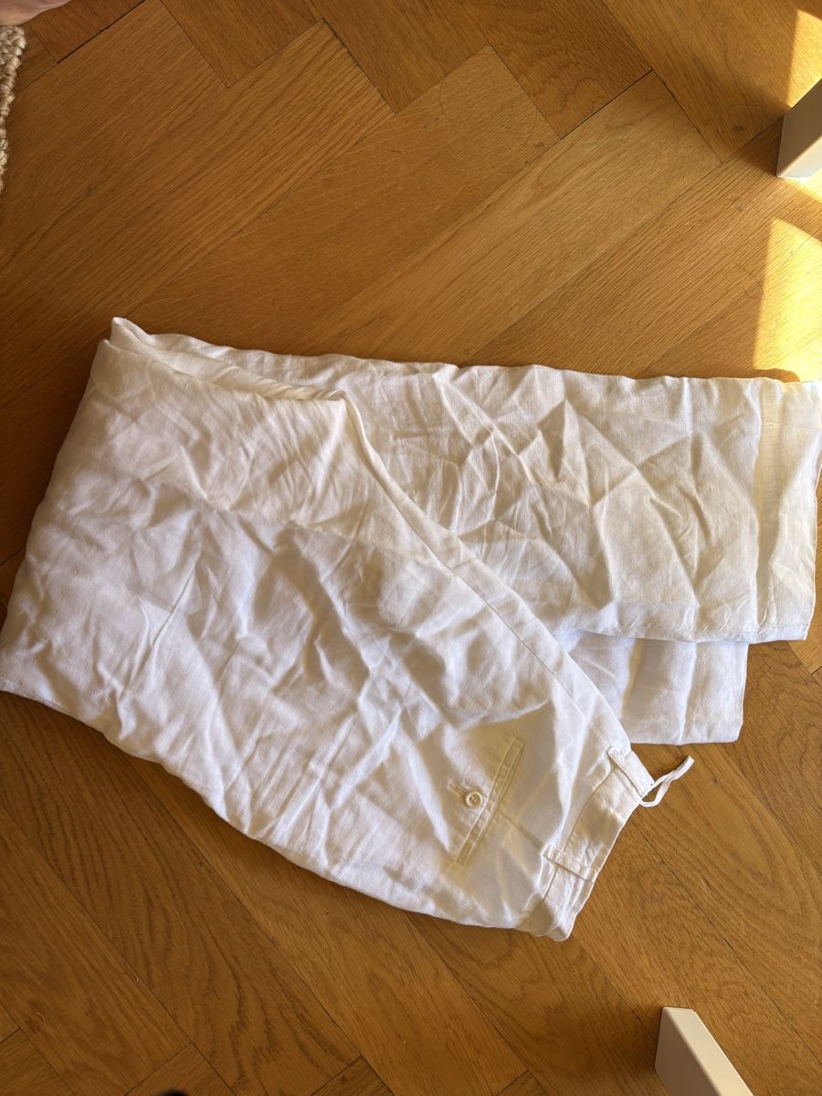 Jil Sander Hosen: Pantalon lin blanc JIL SANDER  – Neu (gemäss Beschreibung) aus Genève von flo_qxp6 4
