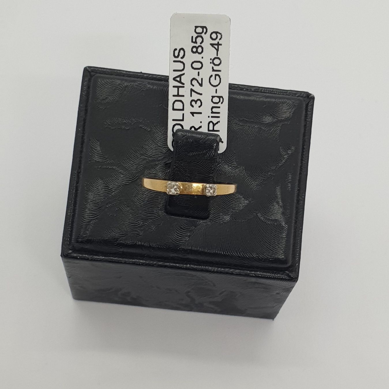 Anelli: Echt 18K Gold - Diamant Ring – Usato da Luzern venduto da Luzern-Goldhaus