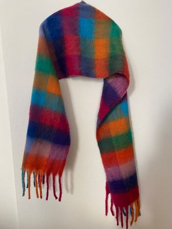 Écharpe multicolore
