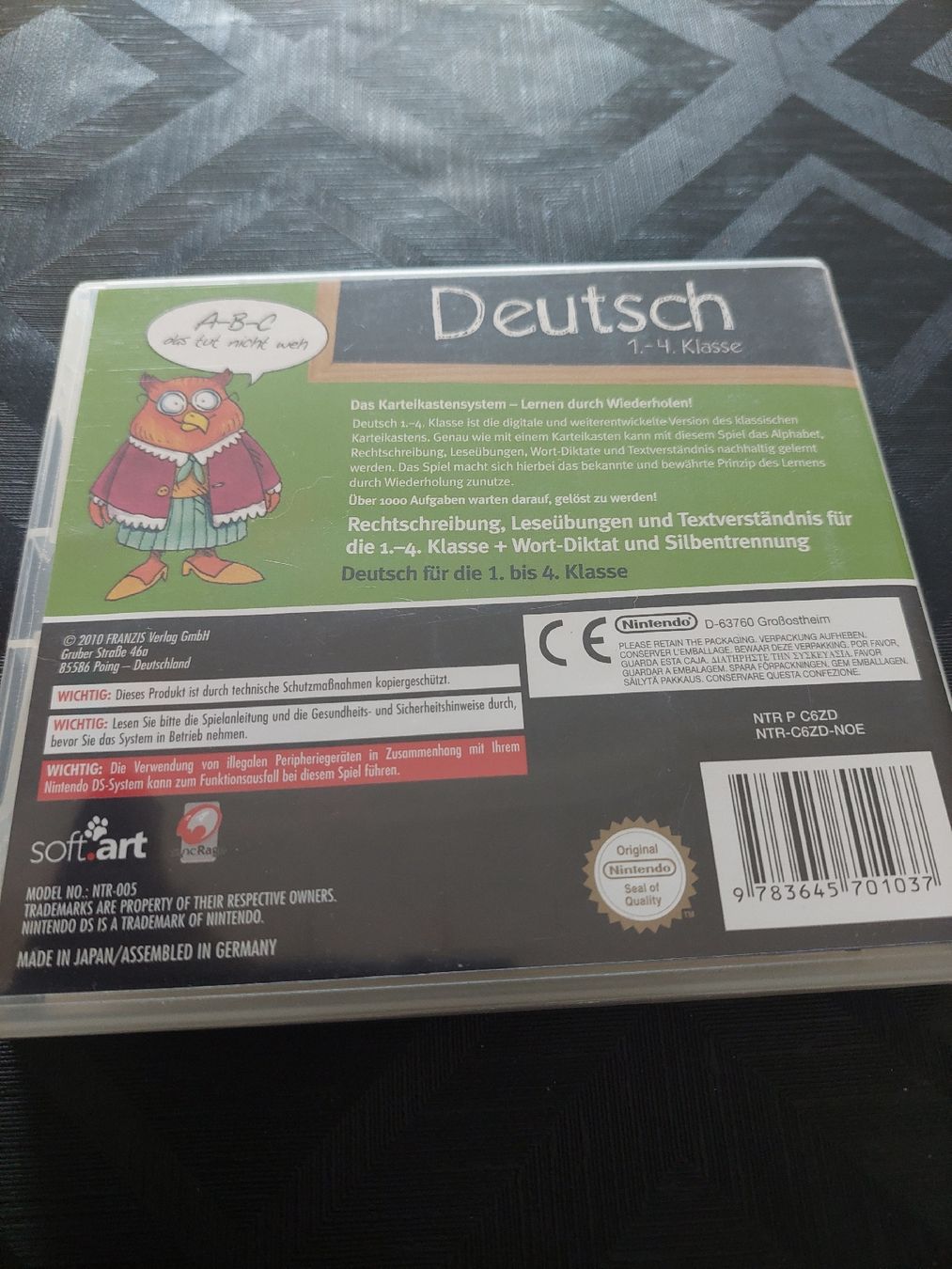 Nintendo Giochi: Nintendo  DS *** Deutsch *** 1.-4.Kl. – Usato da Zetzwil venduto da lanst08 2