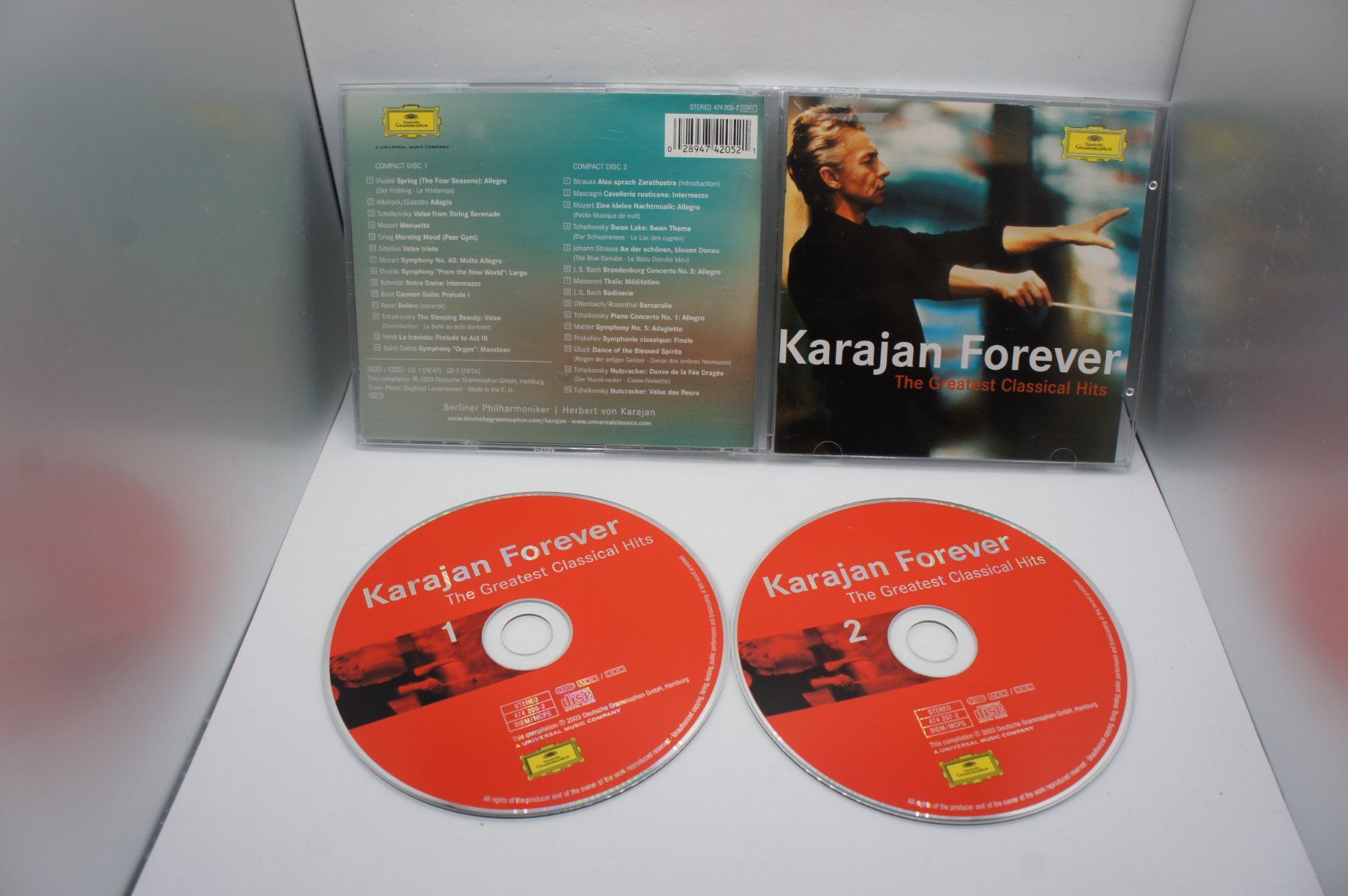 CD: rare 2 CD Karajan Forever: The Greatest Classical Hits – Usato da Ernetschwil venduto da luisvonerni