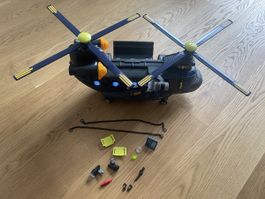 Playmobil Helikopter mit Licht und Geräuschen