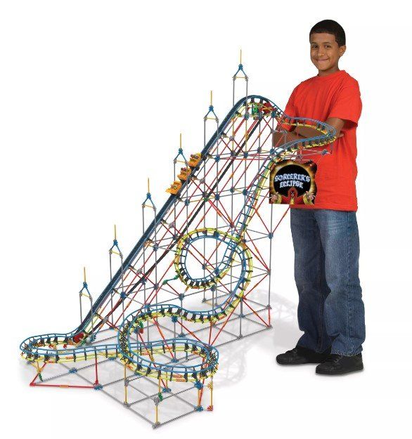 Knex sorcerer's eclipse roller sales coaster