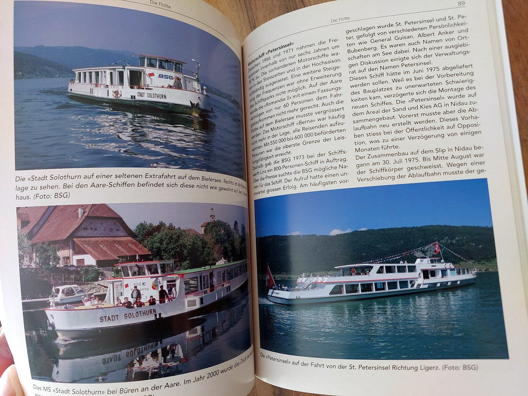 Bücher: Bielersee-Schiffahrts-Gesellschaft - Prellbock Verlag – Gebraucht aus Schönenwerd von Steidi 4