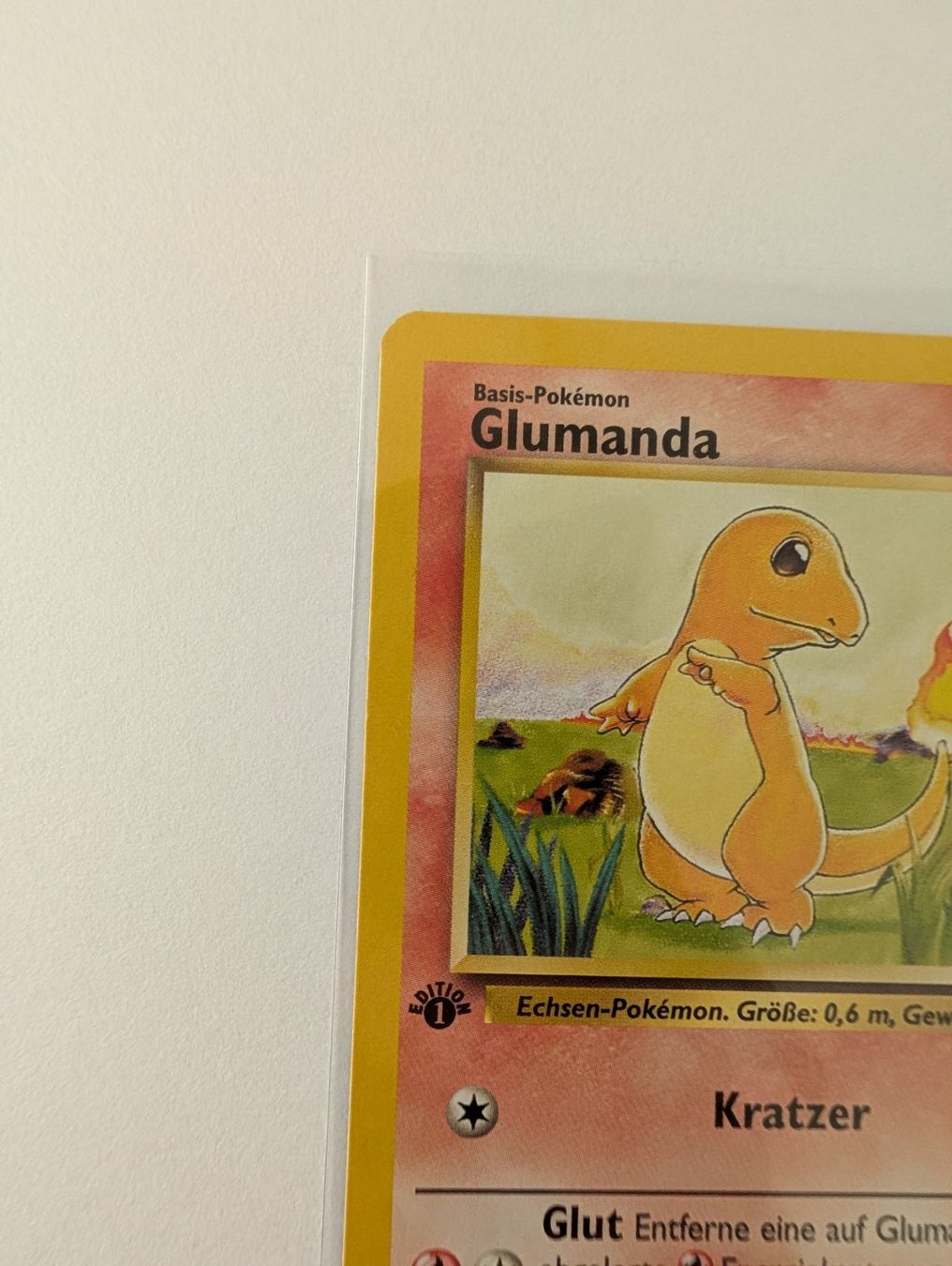 Pokémon Carte collezionabili: Glumanda, 1.Edition DE, Base Set, Boosterfrisch – Nuovo (secondo la descrizione) da Stein am Rhein venduto da Denis.17 2